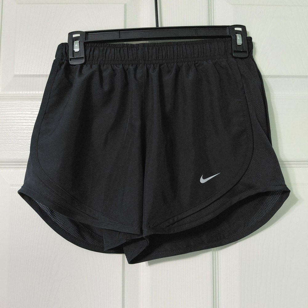 Nike Dri-FIT 10/10 Tempo Running Shorts Black Women XS 831558-014